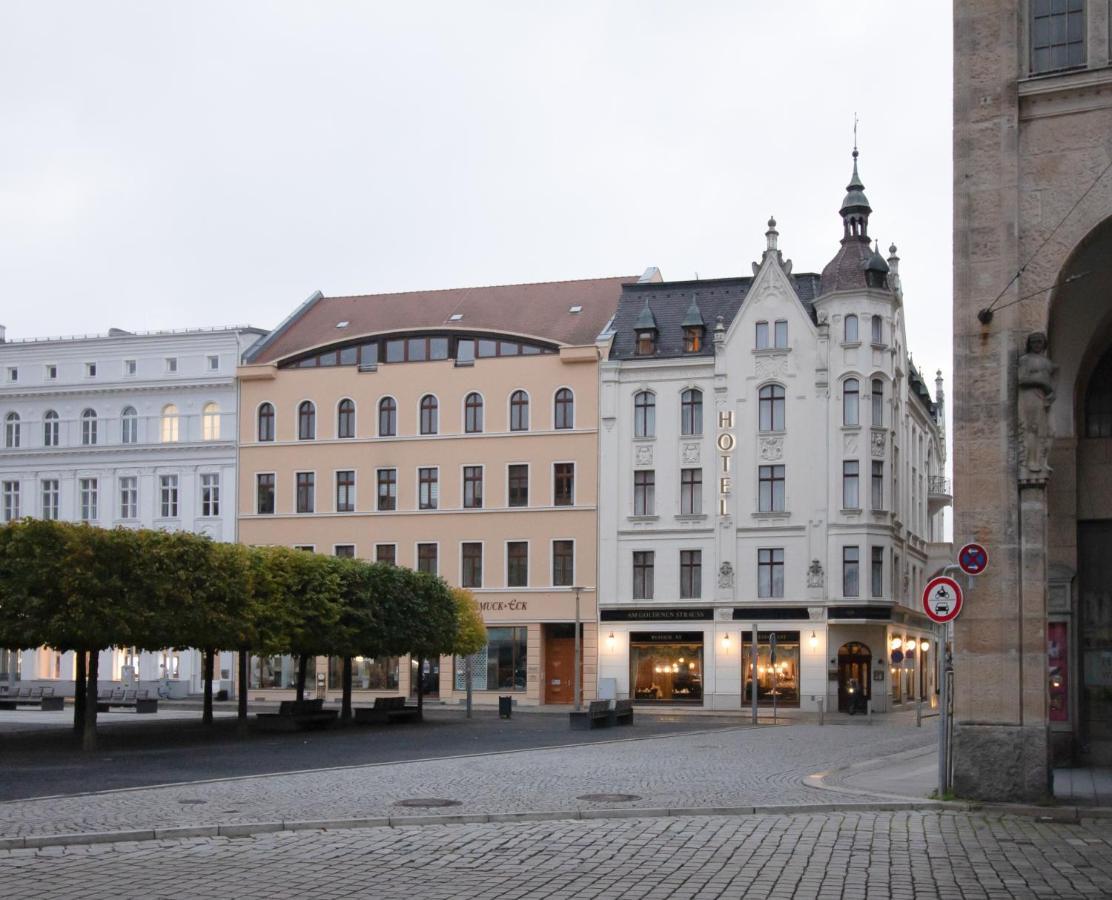 Akzent Hotel Am Goldenen Strauss Görlitz Eksteriør billede