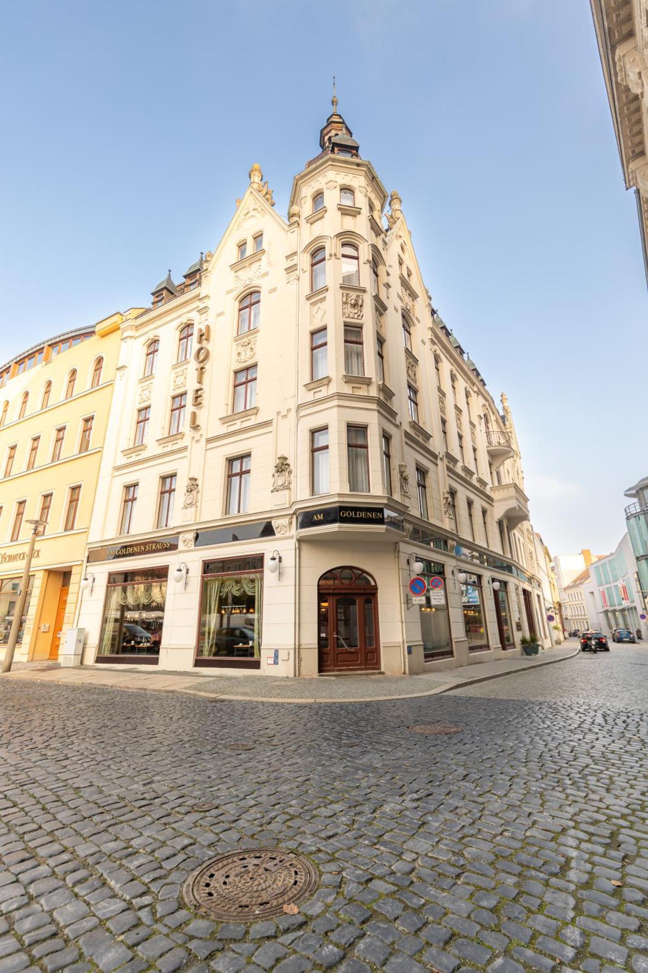 Akzent Hotel Am Goldenen Strauss Görlitz Eksteriør billede