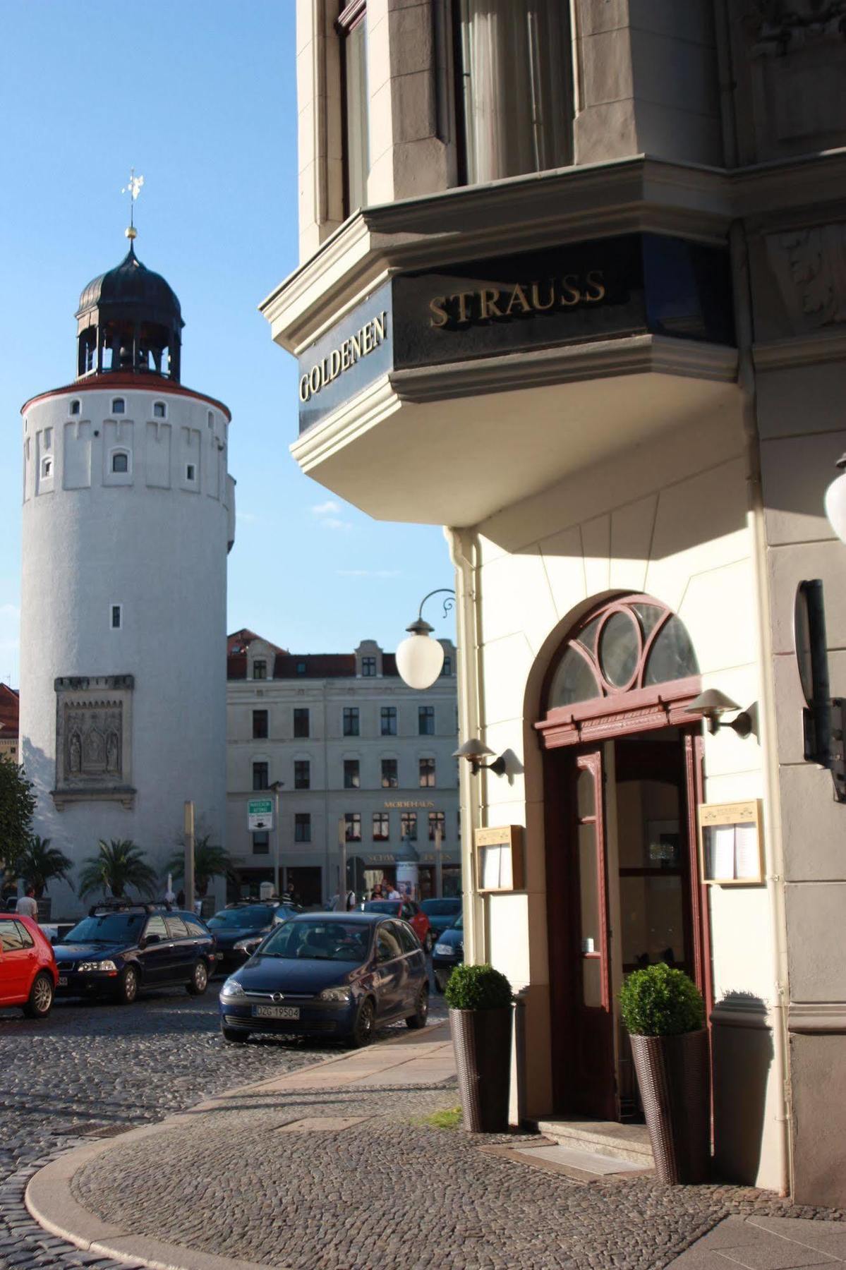 Akzent Hotel Am Goldenen Strauss Görlitz Eksteriør billede