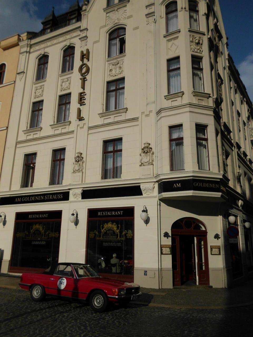 Akzent Hotel Am Goldenen Strauss Görlitz Eksteriør billede